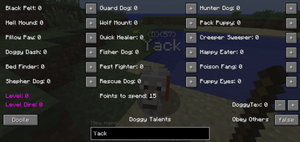 [1.5.2 - 1.8.9] Doggy Talents [Rus] by XimiX -  
