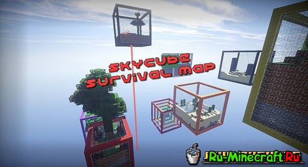 [Map][1.7.10] Sky Cubes Survival -    !