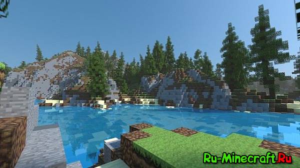 Minecraft Map 1.8+ Adryns River &#8211; Colorful Landscape!