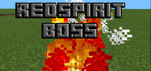 [MC:PE][0.9.5] Red Spirit Boss для Minecraft PE- новый босс!