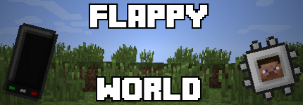 [1.7.2-1.7.10] Flappy World - Flappy Bird   minecraft