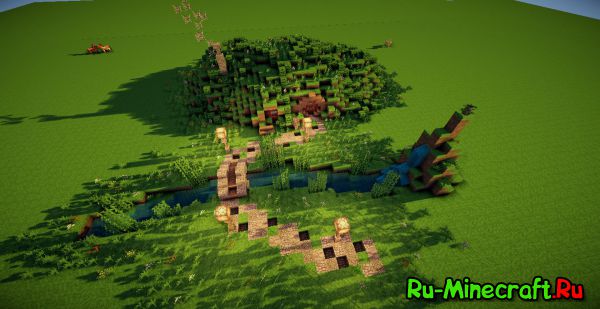 Minecraft Map Hobbit Home
