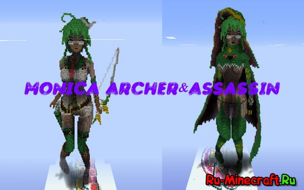 [MAP]Monica archer & assassin -  3D !