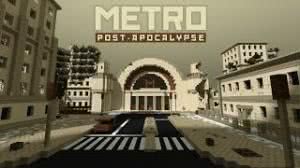 [Map 1.8/1.8.8] Metro Post-Apocalypse -   Minecraft!