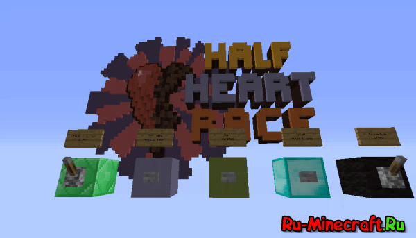 Half heart race -    ! [Map][1.8+]