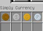 Simply Currency mod -  денежная система для сервера! [1.7.10] 