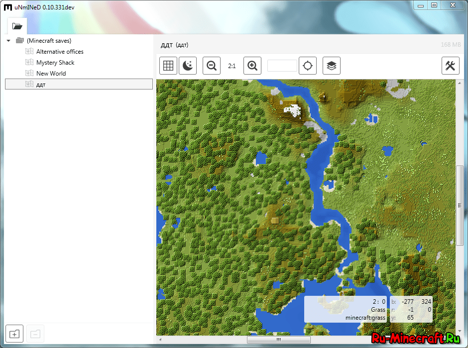 Онлайн карта майнкрафт по сиду