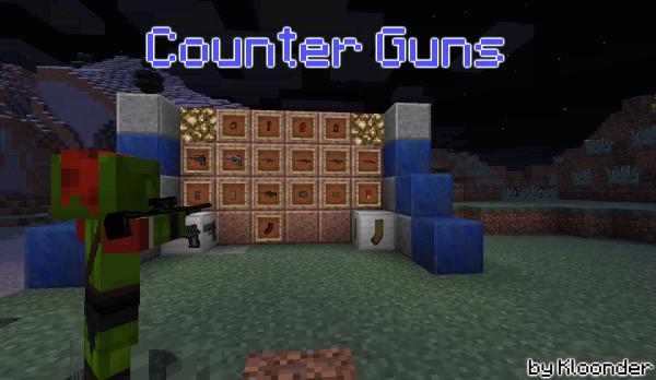 Counter Guns - оружие из Counter Strike [1.11.2] [1.10.2]