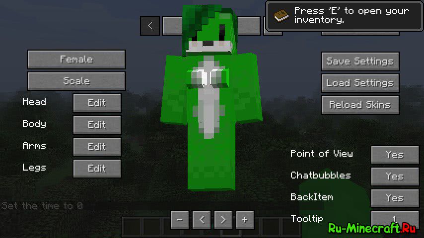 minecraft more player models mod 2