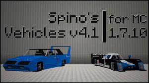 Spino’s Vehicles - гоняй на тачках - аддон для Flan's mod [1.7.10]