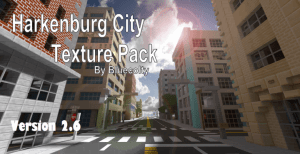 Harkenburg City Texture Pack - городской ресурспак [1.17] [1.16.5] [16x]