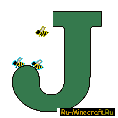 JEI Bees - смотри крафт пчел из Форести [1.16.5] [1.12.2] [1.11.2] [1.10.2]