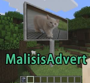 MalisisAdvert - банеры, реклама на сервере [1.12.2] [1.11.2] [1.10.2] [1.9.4] [1.8.9] [1.7.10]