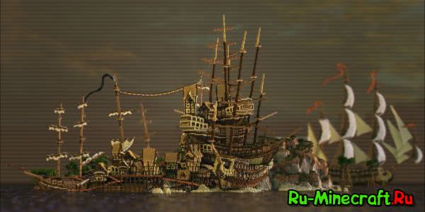Ship Stack Shanty Town -    [1.8+][Map]