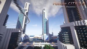 Future CITY - карта с городом из будущего [1.8+]