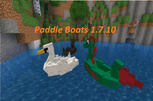 Paddle Boats - милые лодки [1.7.10]