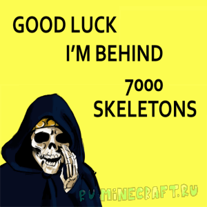 Good Luck, Skeleton - скелетоны-друзья [1.12] [1.11.2] [1.10.2]