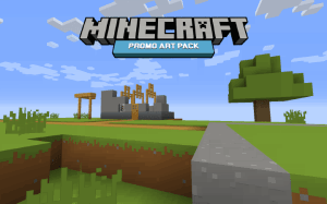 Minecraft Promo Art Pack - примитивный стиль [1.12.2] [1.11.2] [16x16]