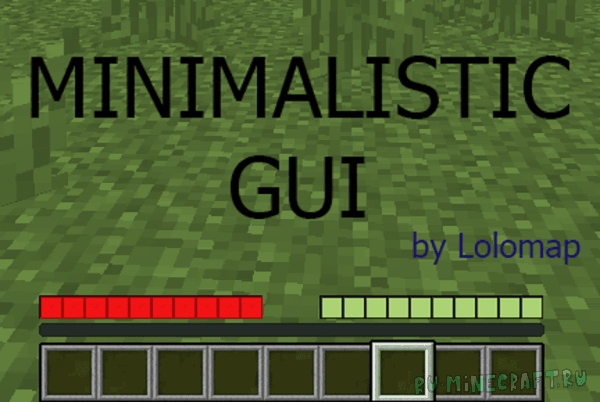 Minimalistic GUI - ,  GUI [1.12+]