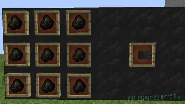 A Block Of Charcoal - блок угля [1.18.1] [1.16.5] [1.15.2] [1.14.4] [1.12.2] [1.11.2] [1.7.10]