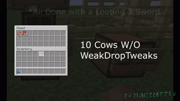 Weak Drops Tweaked [1.12.2] [1.12.1] [1.7.10]