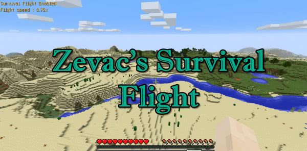 Zevac's Survival Flight - полет в выживании [1.12.2] [1.11.2]