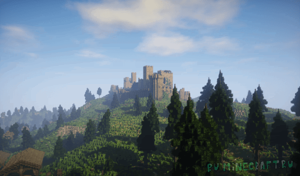 Castle Ruin &#8211; Mapan Ruins of ancient Castle &#8211; Minecraft Map