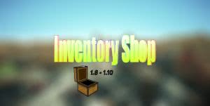 Inventory Shop [1.10] [1.9] [1.8]