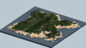 Каменный остров - WorldMachine 1500x1500 [MAP][1.8.0+]