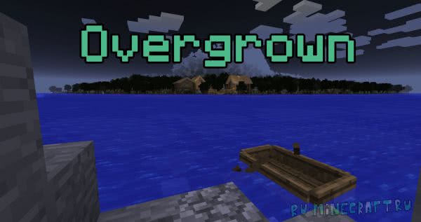 Overgrown - паркур карта с сюжетом  [1.12.2]