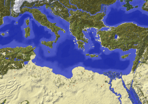 2K Mediterranean - карта средиземноморья  [1.7.10]