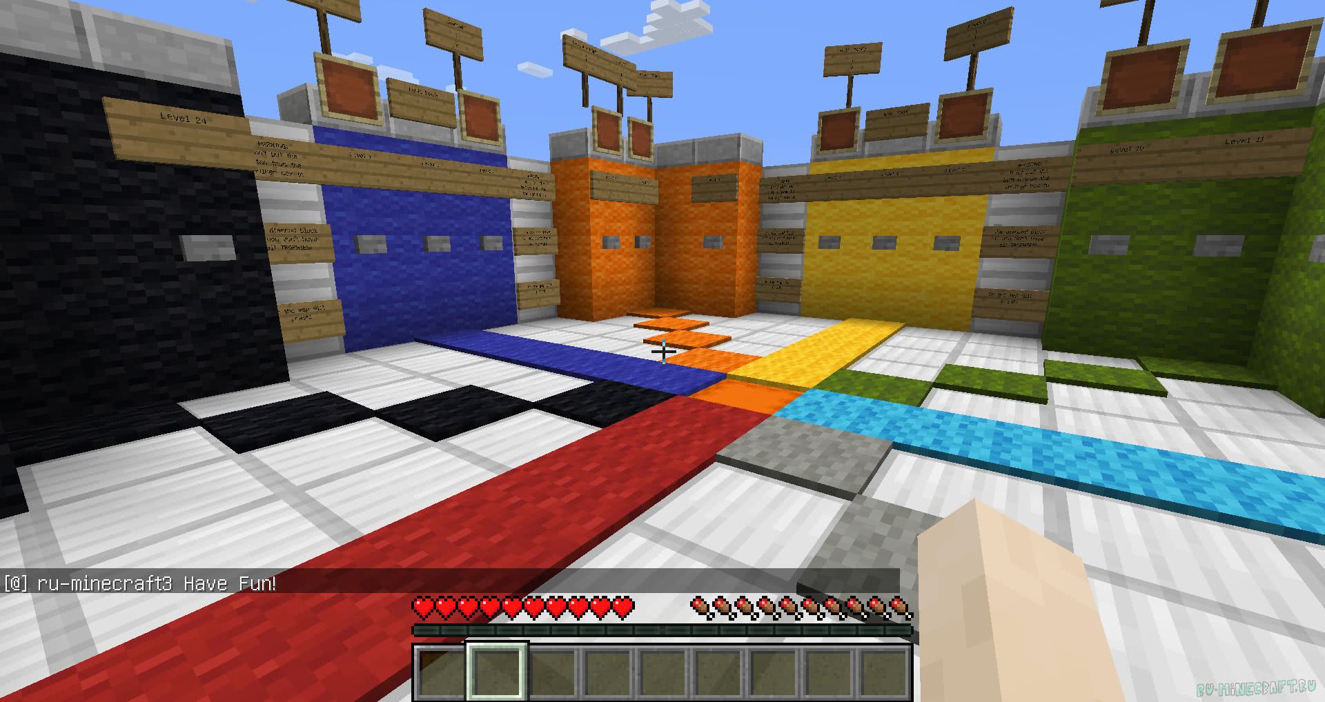 Minecraft parkour 1.12 2