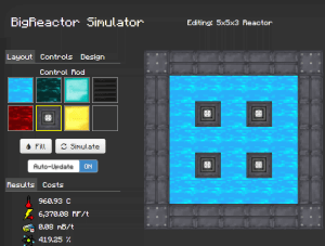 BigReactor Simulator - Симуляция реакторов из BigReactors [Гайд]