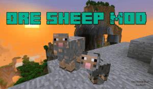 Ore Sheep Mod - овцы выращивают руду [1.12.2] [1.7.10]
