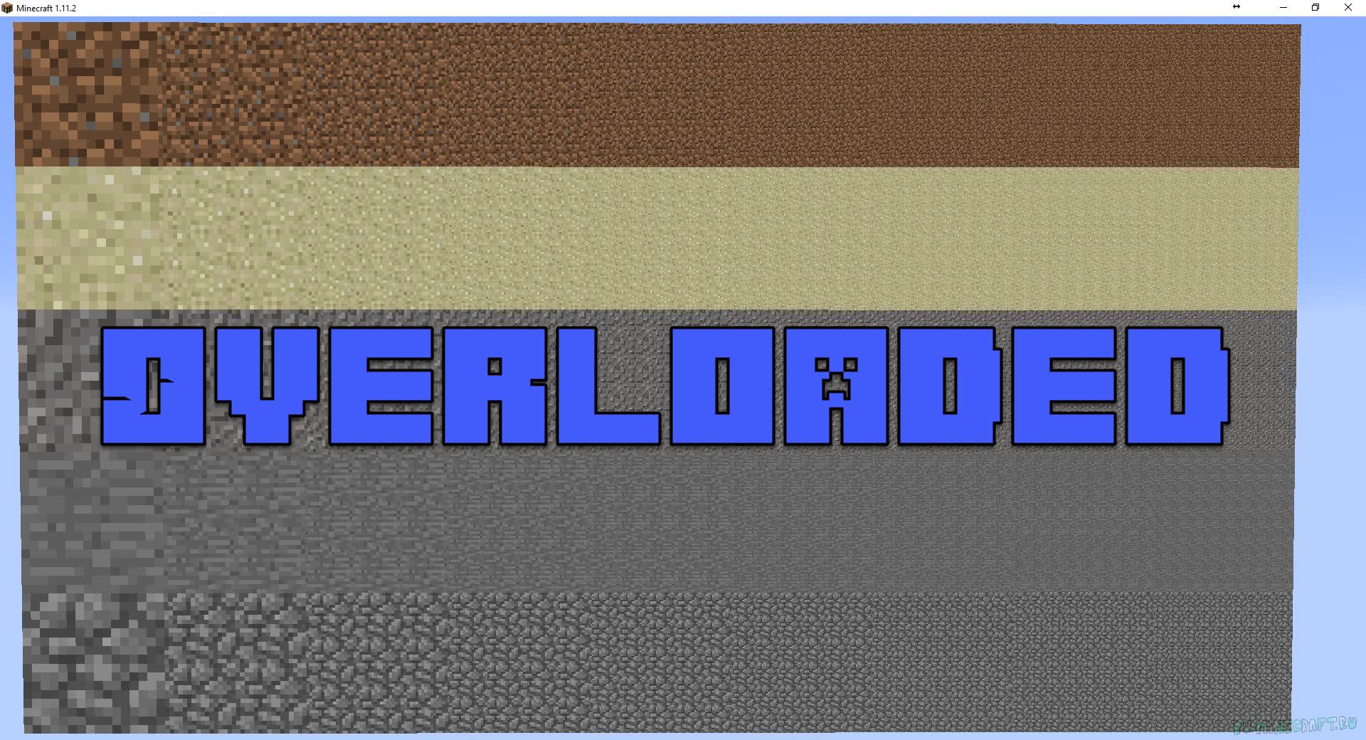 Overloaded Mod 1.16.5/1.12.2/1.10.2 for Minecraft PC 