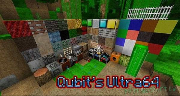 Qubit's Ultra64 [1.12.2] [64x64]