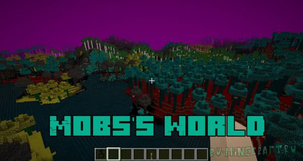 Mobs's World - измерение с мобами [1.12.2]