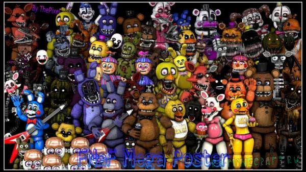  All FNAF Locations -   5     [1.12.2] [1.11.2] [1.7.10]