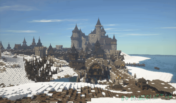 Dark Medieval City & Vampire Castle [1.12.2]
