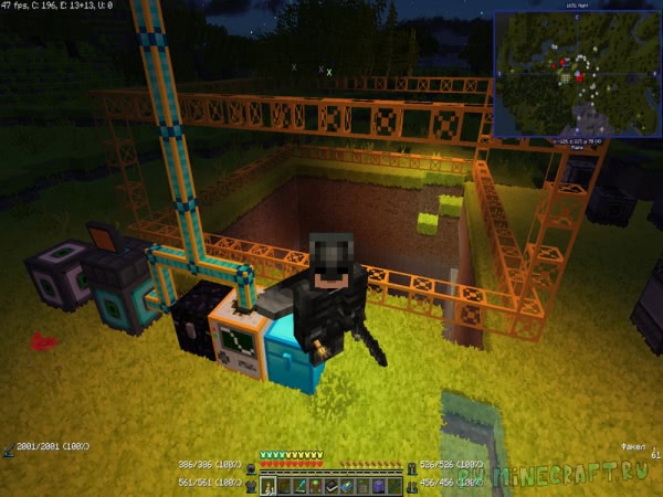    MineCraft 1.12.2  [] [] [123 ] [  75%]