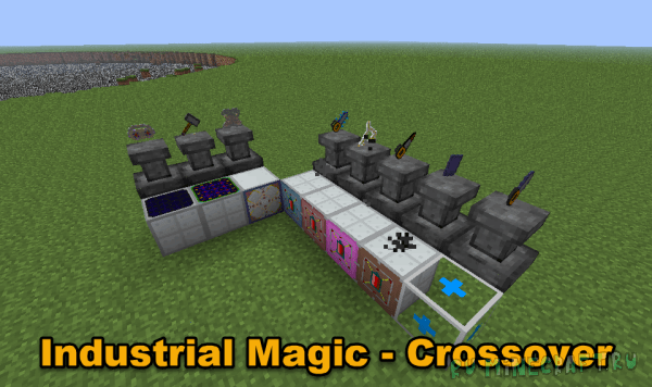 Industrial Magic - Crossover (Electro-Magic Tools) - аддон IC2 и таумкрафт [1.12.2] [1.7.10]