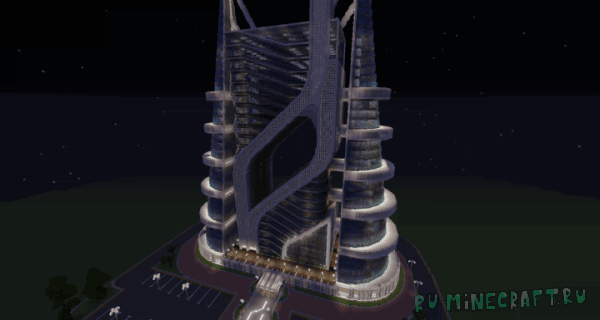 Hollow Hotel - огромнейший отель в Minecraft! [1.13] [1.12.2]