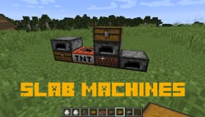 Slab Machines - двойные блоки, машины [1.19.2] [1.18.2] [1.17.1] [1.16.5] [1.12.2]