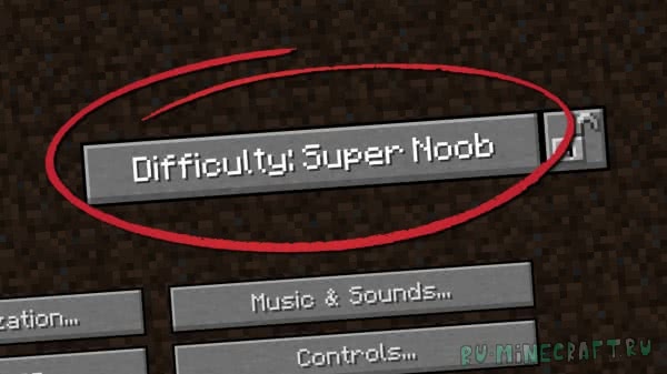 Noob Difficulty -   ,     [1.12.2]