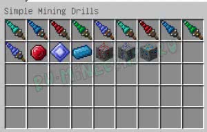 Simple Mining Drills -    [1.12.2] [1.8.9]