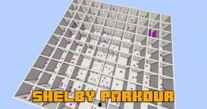 Shelby Parkour - паркур карта на 100 мини уровней [1.13.1]