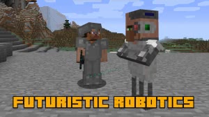 Futuristic Robotics Mod - роботы и киборги [1.12.2]