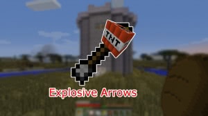 TNT Arrows - взрывающаяся стрела [1.13.2] [1.13] [Датапак]