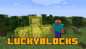 Датапак LuckyBlocks - лаки-блоки [1.14.4] [1.13.2]