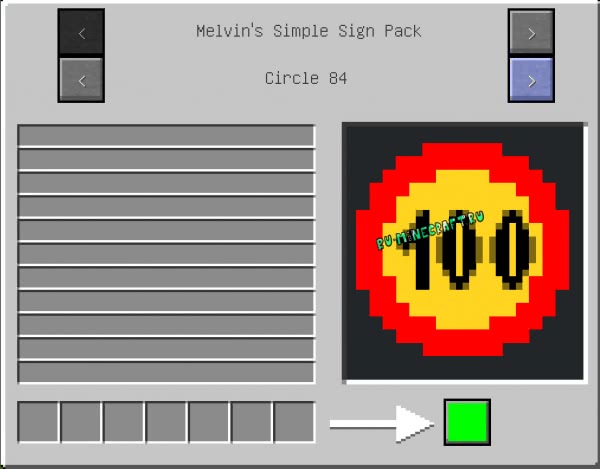 Melvin's Simple Sign pack -    [1.12.2]
